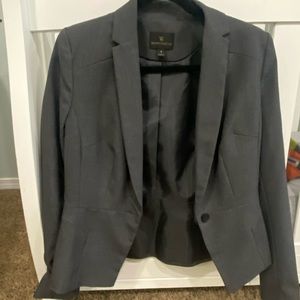 Grey blazer jacket
